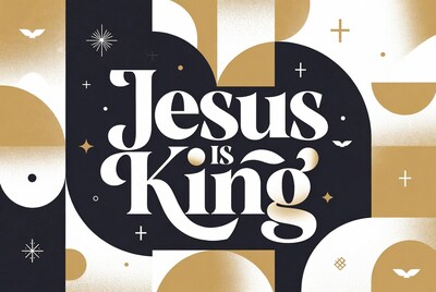 Jesus King Is Illustration