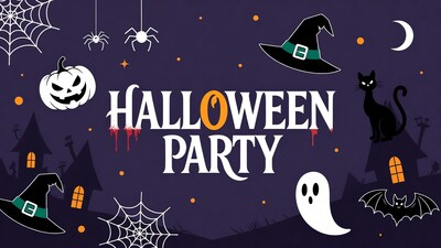 Halloween Party Illustration