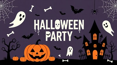 Halloween Party Illustration