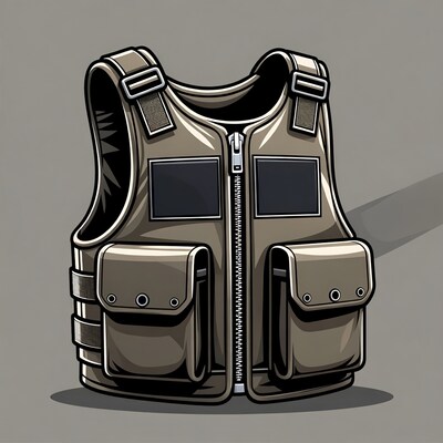 Tactical Vest Illustration
