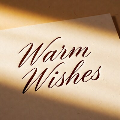 Warm Wishes on Paper