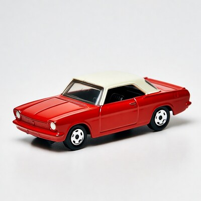 Red Opel GT Toy Car