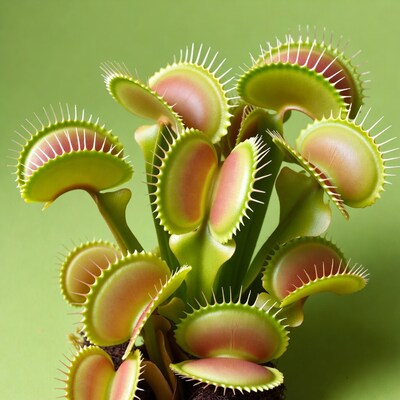 Venus Flytrap Plant Cluster