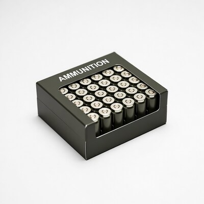 Ammo Box with Bullets