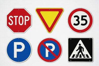 Assortment of Traffic Signs