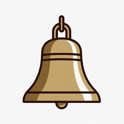 Golden Bell Illustration