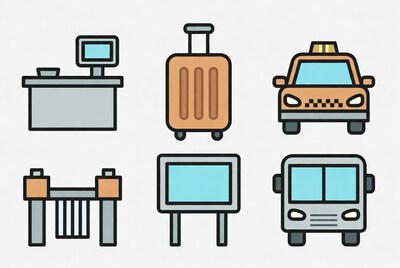 Travel Icons Set