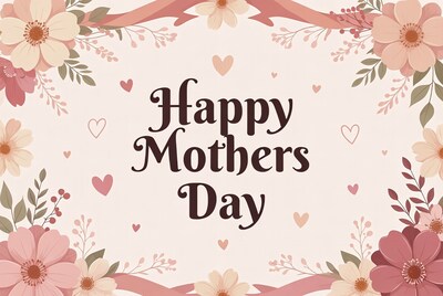 Happy Mothers Day Illustration
