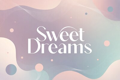 Sweet Dreams Text Illustration
