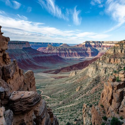 Grand Canyon Aerial Panorama