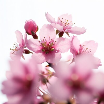 Pink Cherry Blossom Flowers