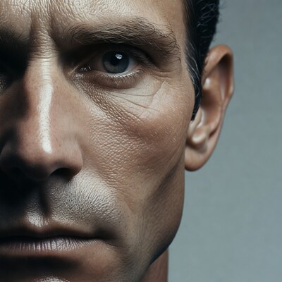 Close-up portrait of mature man