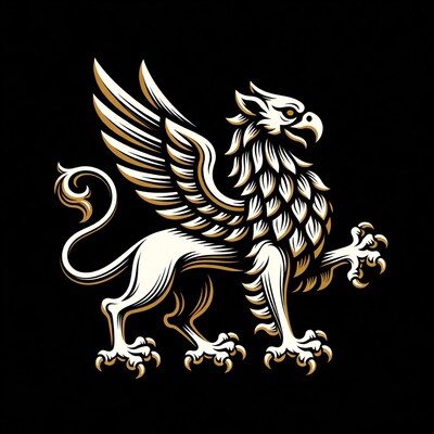 Majestic Griffin Illustration