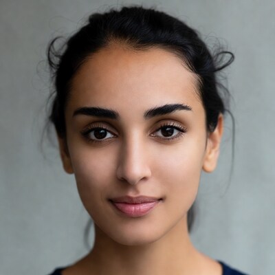 Beautiful South Asian woman close-up portrait