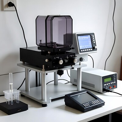 Laboratory Glove Box with Electronics