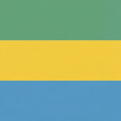 Green Yellow Blue Horizontal Stripes