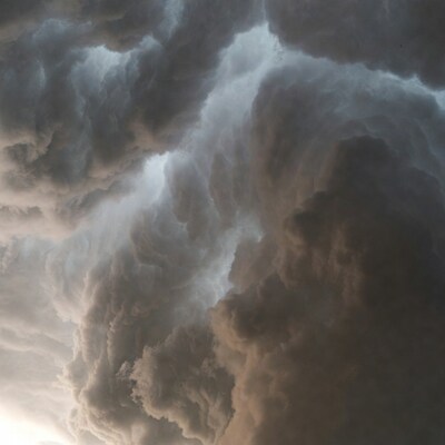 Dramatic Dark Storm Clouds