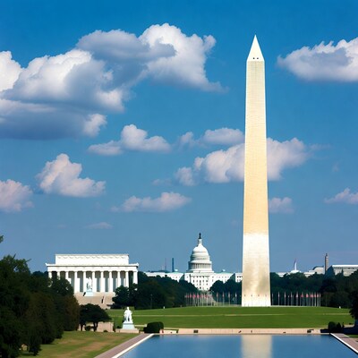 Washington Monument Lincoln Memorial Reflecting Pool