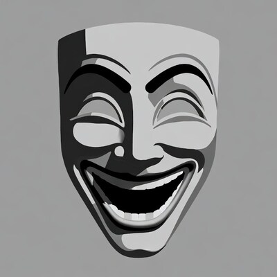 Laughing Comedy Theater Mask