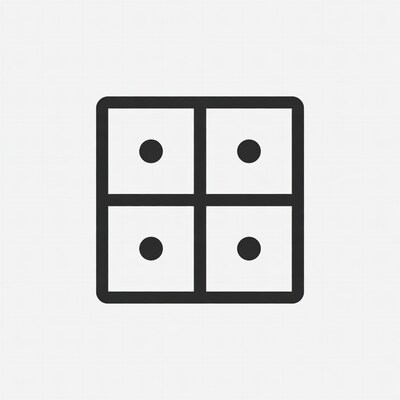 Nine Dot Puzzle Icon
