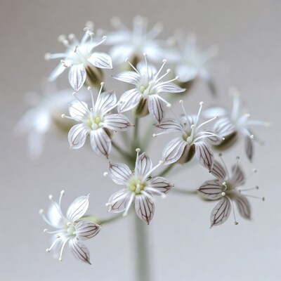 White cluster of delicate flowers