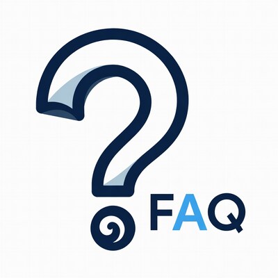 Blue Question Mark FAQ Icon