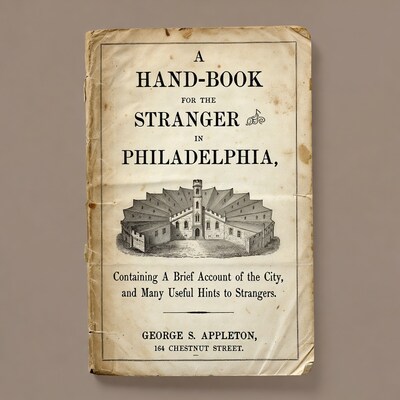 Antique Philadelphia Stranger Handbook Cover