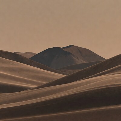 Sand Dunes Landscape