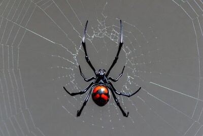 Black Widow Spider on Web