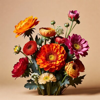 Colorful Gerbera Daisy Bouquet