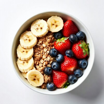 Berry Banana Oatmeal Bowl