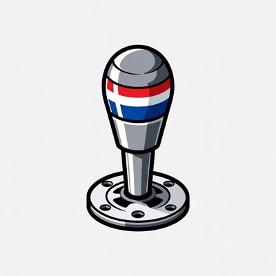 Norway Flag Gear Shift Knob