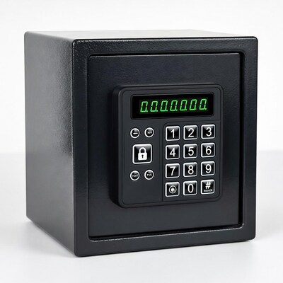 Black Electronic Digital Safe