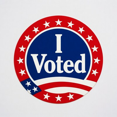 I Voted Sticker
