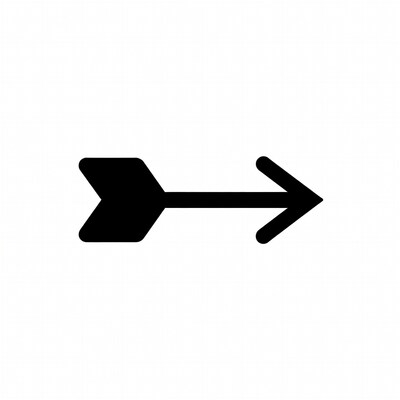 Black right arrow icon
