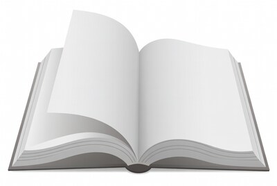 Open book illustration
