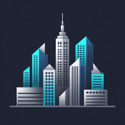 Empire State Building skyline illustration