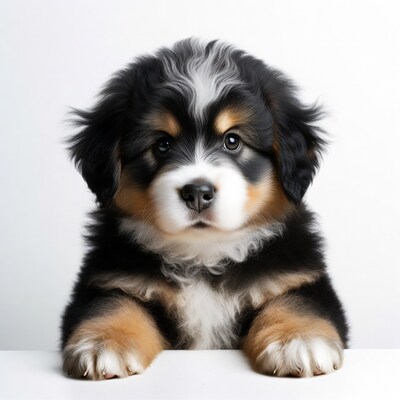 Cute Bernese Mountain Dog Puppy