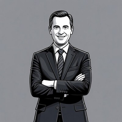Man in suit with arms crossed