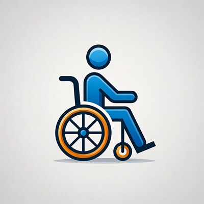 Man in wheelchair icon