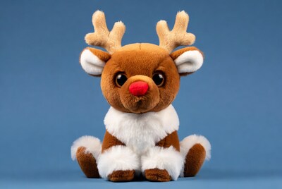 Cute Rudolph Reindeer Plush Toy
