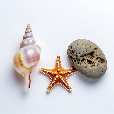 Seashell Starfish Sea Rock