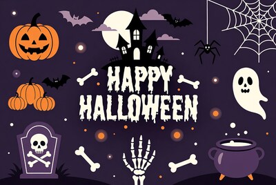 Happy Halloween Illustration