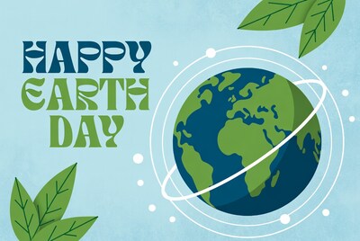 Happy Earth Day Illustration