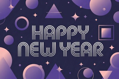 Happy New Year illustration
