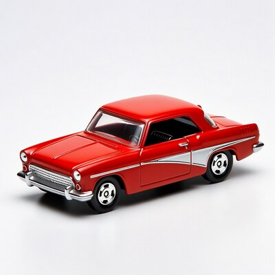 Red Vintage Diecast Car