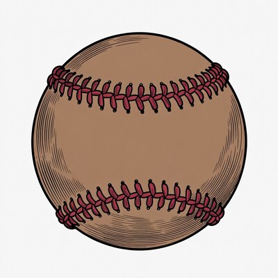Baseball illustration