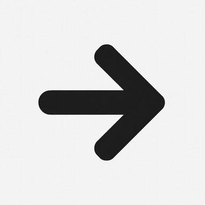 Black right arrow icon
