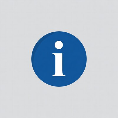 Blue information icon