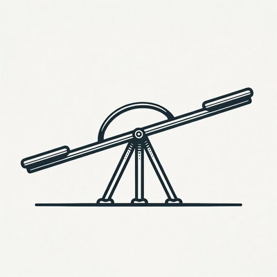 Seesaw on Ground
